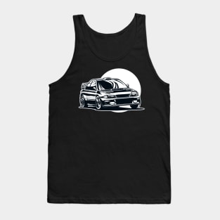 WRX sti illustration vector art Tank Top